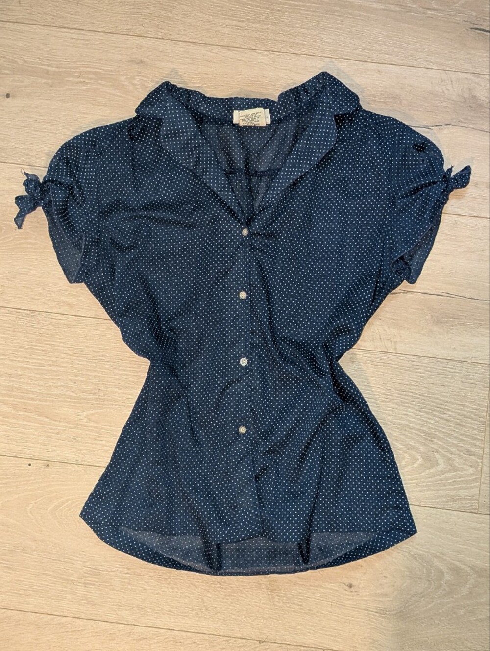 Vintage Polka Dot Blouse